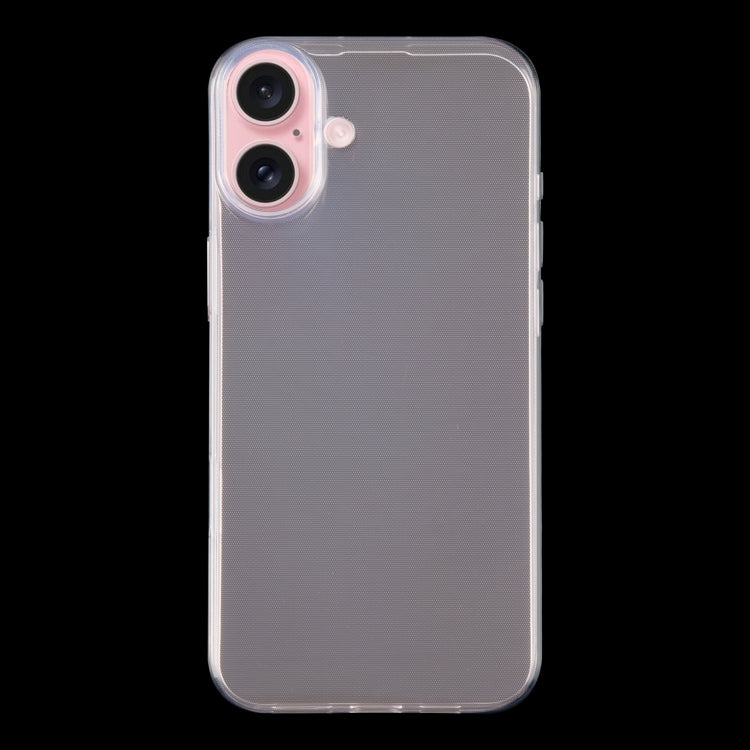 For iPhone 16 Plus Ultra-thin Transparent TPU Phone Case - iPhone 16 Plus Cases by buy2fix | Online Shopping UK | buy2fix