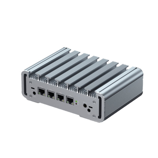 HYSTOU PO9B-J4125-4L Embedded Intel Celeron J4125 Processor Four Network Ports Mini Host, Specification:16GB+512GB+1TB - Windows Mini PCs by HYSTOU | Online Shopping UK | buy2fix