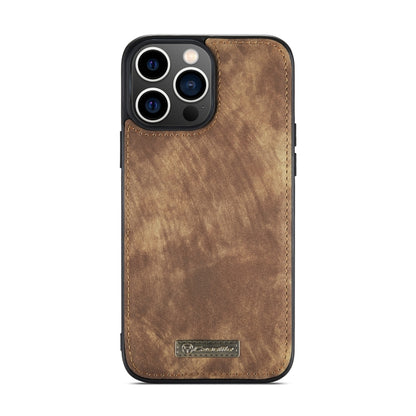 For iPhone 15 Pro CaseMe 008 Detachable Multifunctional Leather Phone Case(Brown) - iPhone 15 Pro Cases by CaseMe | Online Shopping UK | buy2fix