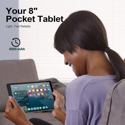 BDF P8 3G Phone Call Tablet PC 8.0 inch, 2GB+32GB, Android 9.0 MTK6735 Octa Core, Support Dual SIM, EU Plug(Gold) - BDF by BDF | Online Shopping UK | buy2fix