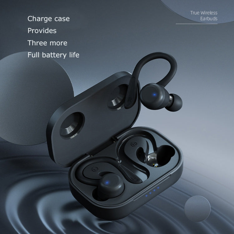 T&G T40 TWS IPX6 Waterproof Hanging Ear Wireless Bluetooth Earphones with Charging Box(Pink) - TWS Earphone by T&G | Online Shopping UK | buy2fix