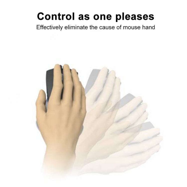 Silicone Wrist Support Mouse Pad Mobile Palm Rest Office Hand Rest, Spec:Grey Right Hand - Mouse Pads by buy2fix | Online Shopping UK | buy2fix