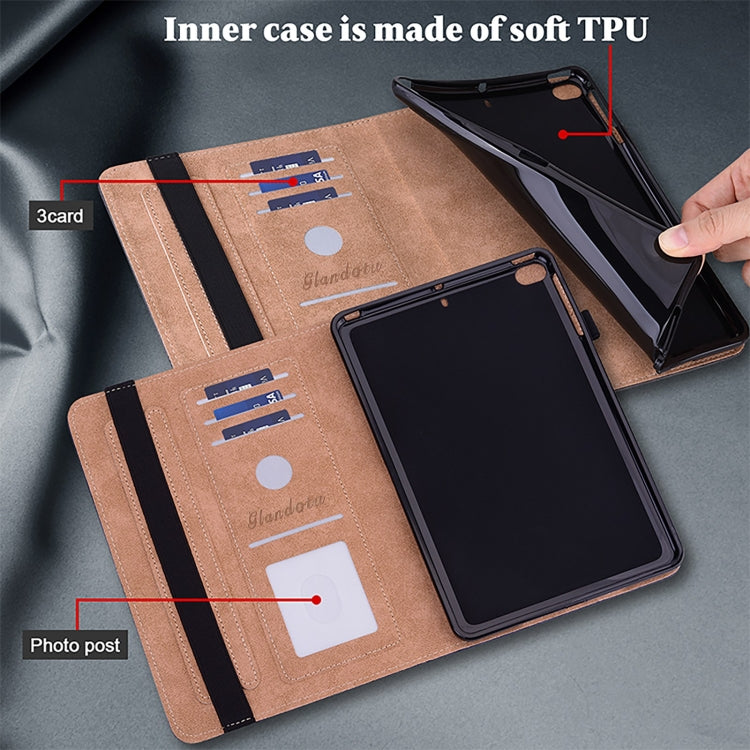 For Samsung Galaxy Tab A9+ Crystal Texture Painted Leather Tablet Case(Dont Touch My Phone) - Galaxy Tab A9+ by buy2fix | Online Shopping UK | buy2fix