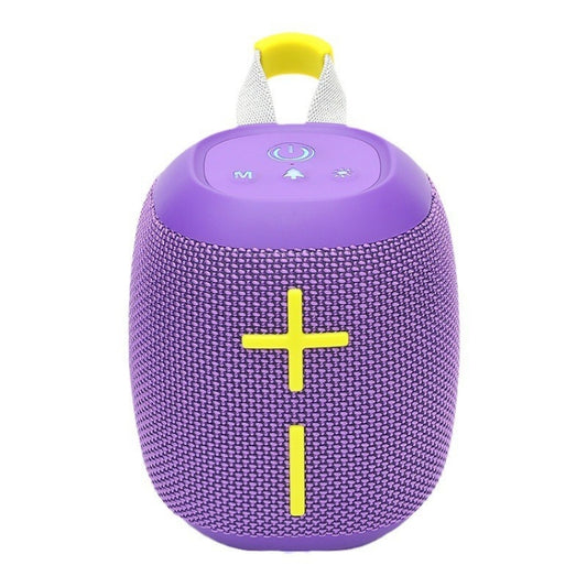 T&G TG-389 Portable Outdoor IPX5 Waterproof Wireless Bluetooth Speaker(Purple) - Waterproof Speaker by T&G | Online Shopping UK | buy2fix