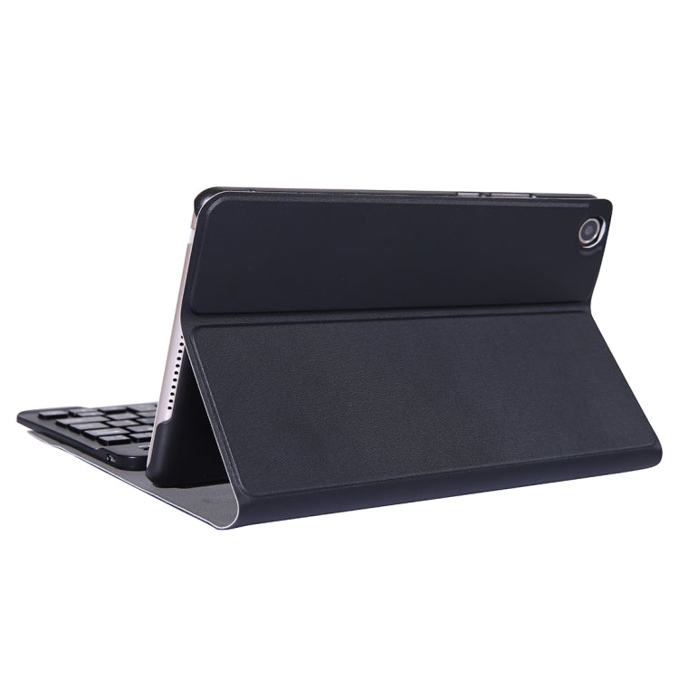 A0T8 For Huawei MatePad T8 8 inch ABS Ultra-thin Detachable Bluetooth Keyboard Voltage PU Leather Tablet Case with Bracket(Black) - Huawei Keyboard by buy2fix | Online Shopping UK | buy2fix