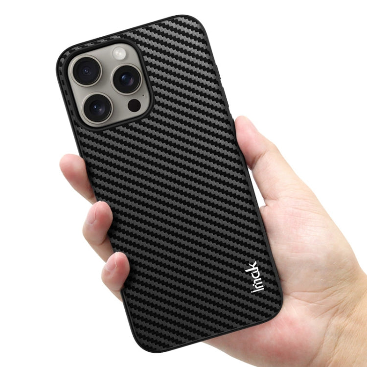 For iPhone 15 Pro IMAK LX-5 Series Shockproof PC + PU + TPU Protective Phone Case(Carbon Fiber Texture) - iPhone 15 Pro Cases by imak | Online Shopping UK | buy2fix