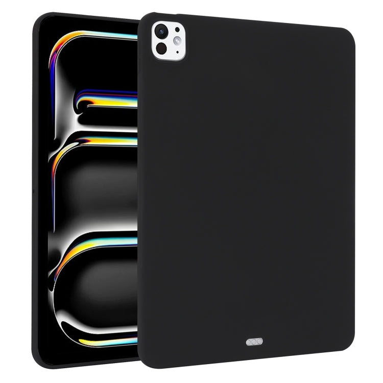 For iPad Pro 11 2024 Oil Spray Skin-friendly TPU Tablet Case(Black) - iPad Pro 11 2024 Cases by buy2fix | Online Shopping UK | buy2fix