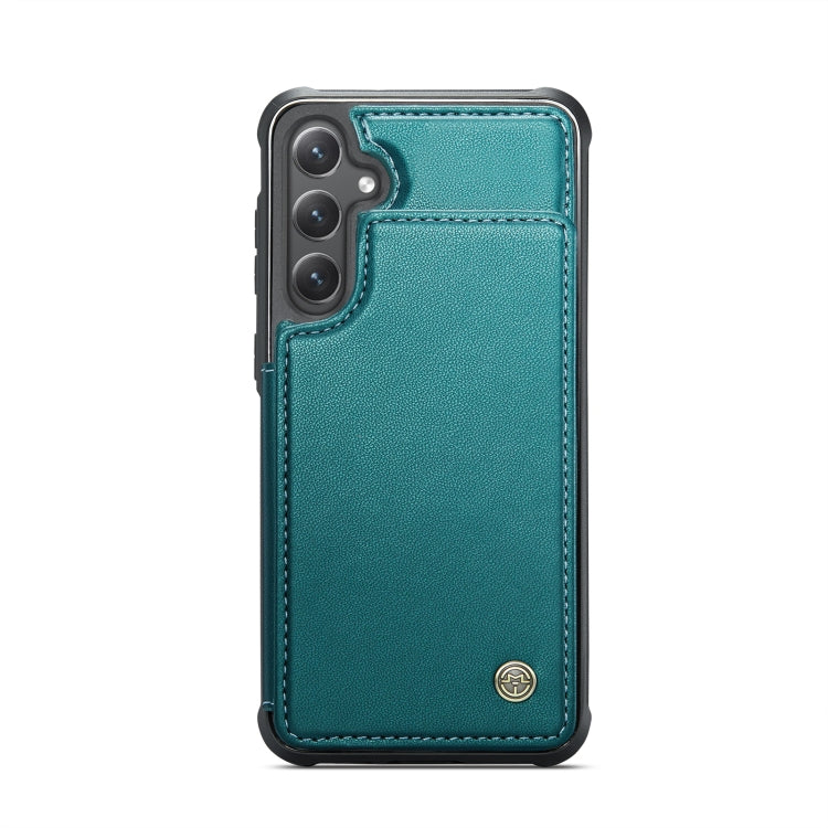 For Samsung Galaxy S23 FE 5G CaseMe C22 Card Slots Holder RFID Anti-theft Phone Case(Blue Green) - Galaxy S23 FE 5G Cases by CaseMe | Online Shopping UK | buy2fix