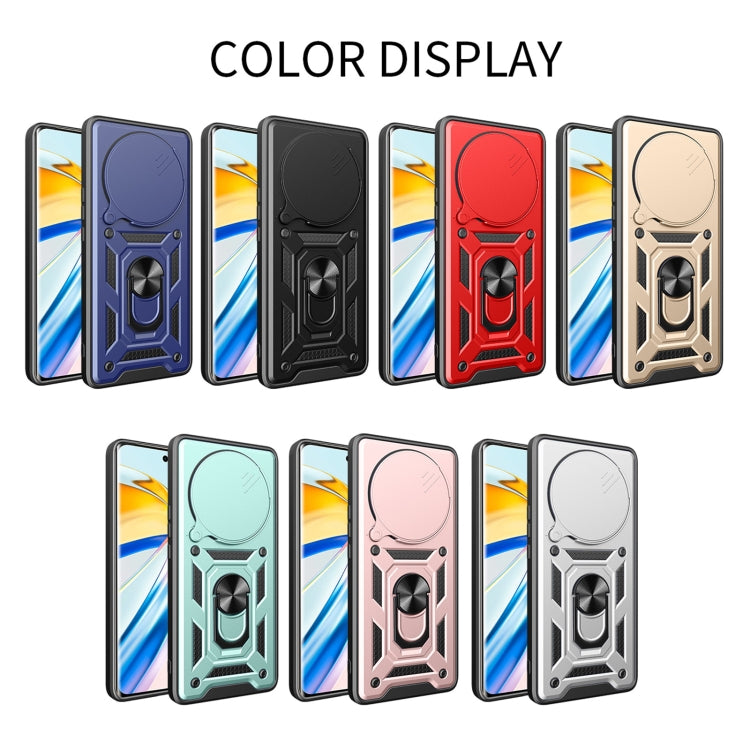 For Xiaomi 14 Ultra Sliding Camera Cover Design TPU Hybrid PC Phone Case(Rose Gold) - 14 Ultra Cases by buy2fix | Online Shopping UK | buy2fix