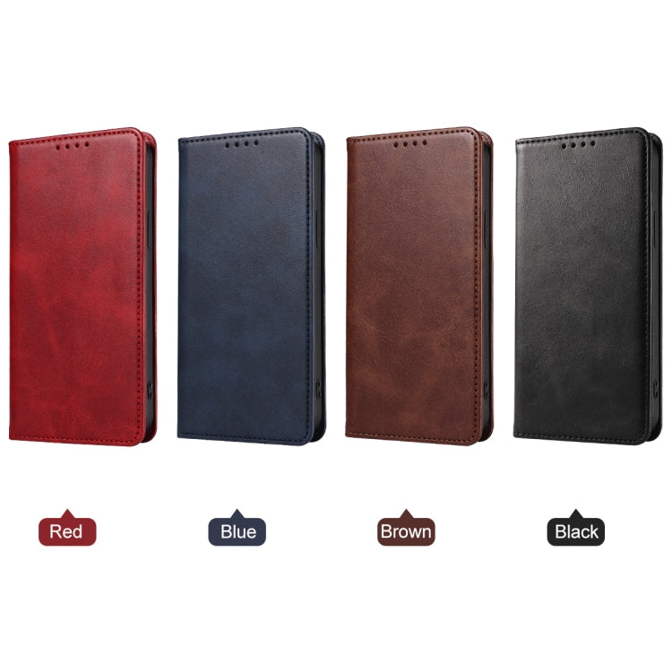 For vivo X100 Pro Magnetic Closure Leather Phone Case(Brown) - X100 Pro Cases by buy2fix | Online Shopping UK | buy2fix