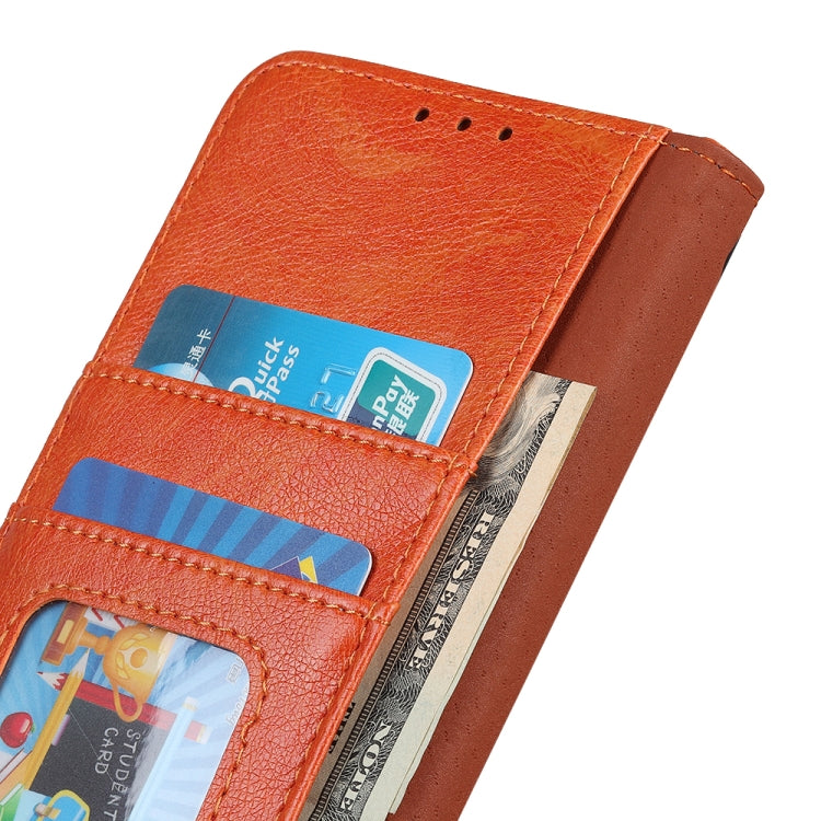 For Google Pixel 9 Nappa Texture Horizontal Flip Leather Phone Case(Orange) - Google Cases by buy2fix | Online Shopping UK | buy2fix