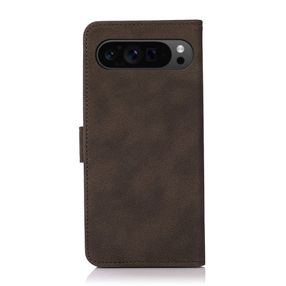 For Google Pixel 9 Pro KHAZNEH Matte Texture Leather Phone Case(Brown) - Google Cases by buy2fix | Online Shopping UK | buy2fix