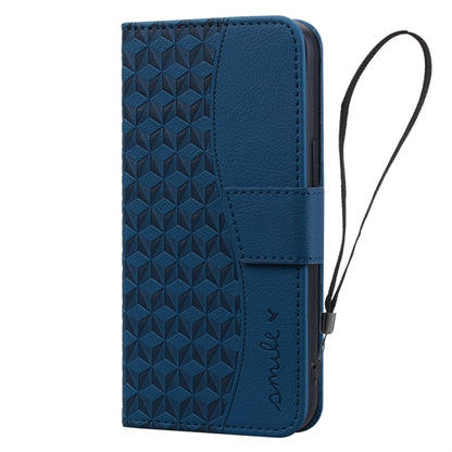 For Samsung Galaxy S23 FE 5G Diamond Buckle Leather Phone Case with Lanyard(Royal Blue) - Galaxy S23 FE 5G Cases by buy2fix | Online Shopping UK | buy2fix