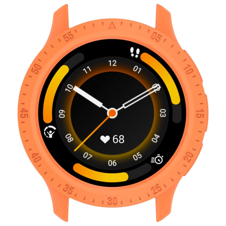 For Garmin Venu 3S Half Pack Hollow TPU Armor Watch Protective Case(Orange) - Watch Cases by buy2fix | Online Shopping UK | buy2fix