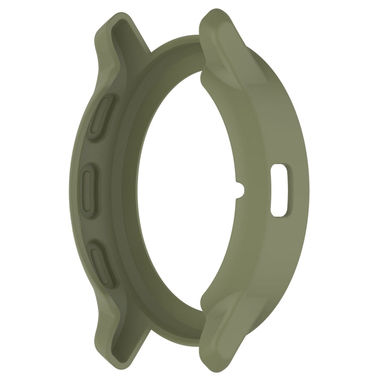 For Garmin Venu 3S Half Pack Hollow TPU Armor Watch Protective Case(Green) - Watch Cases by buy2fix | Online Shopping UK | buy2fix