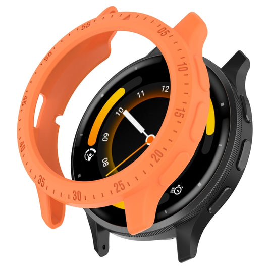 For Garmin Venu 3 Half Pack Hollow TPU Armor Watch Protective Case(Orange) - Watch Cases by buy2fix | Online Shopping UK | buy2fix