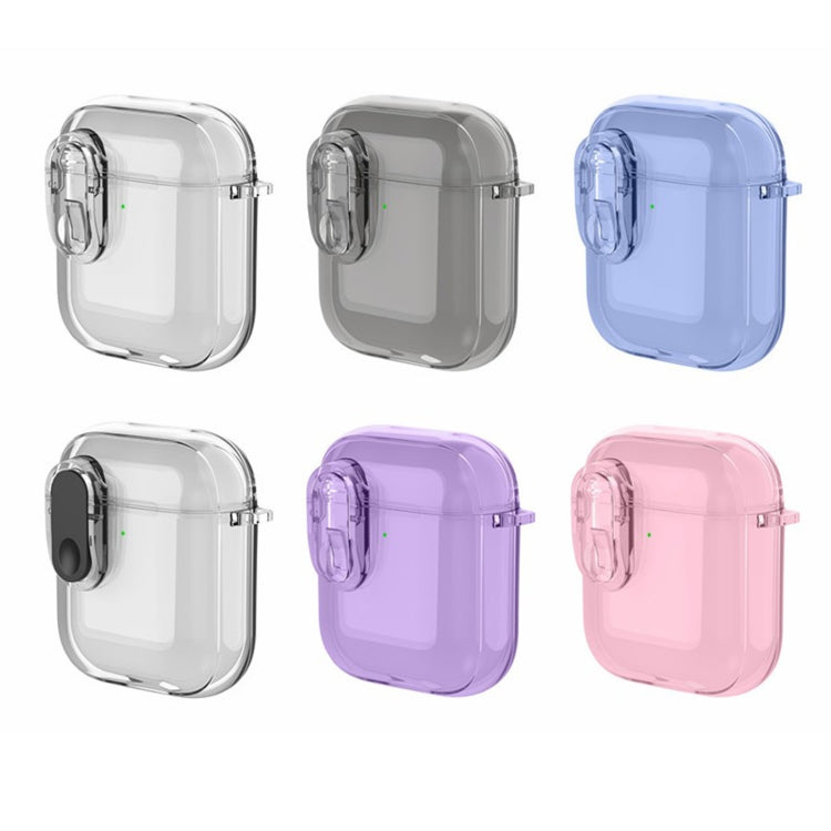 For AirPods 1 / 2 Ice Crystals Shockproof Earphone Protective Case(Transparent) - For AirPods 1/2 by buy2fix | Online Shopping UK | buy2fix