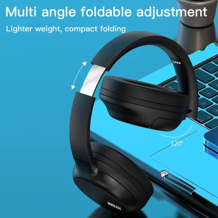 L700 3 in 1 Wireless Sports Noise Reduction Headset Supports Bluetooth / 3.5mm / TF Card(Light Blue) - Headset & Headphone by buy2fix | Online Shopping UK | buy2fix