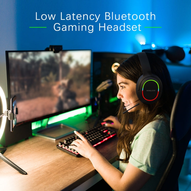 L800 Foldable ENC Noise Reduction Wireless Gaming Headset with Microphone(Blue) - Headset & Headphone by buy2fix | Online Shopping UK | buy2fix