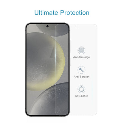 For Samsung Galaxy S25 5G 0.18mm 9H 2.5D Tempered Glass Film, Support Fingerprint Unlocking - Galaxy S25 5G Tempered Glass by DIYLooks | Online Shopping UK | buy2fix