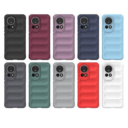 For Huawei nova 12 Ultra / 12 Pro Magic Shield TPU + Flannel Phone Case(Light Blue) - Huawei Cases by buy2fix | Online Shopping UK | buy2fix