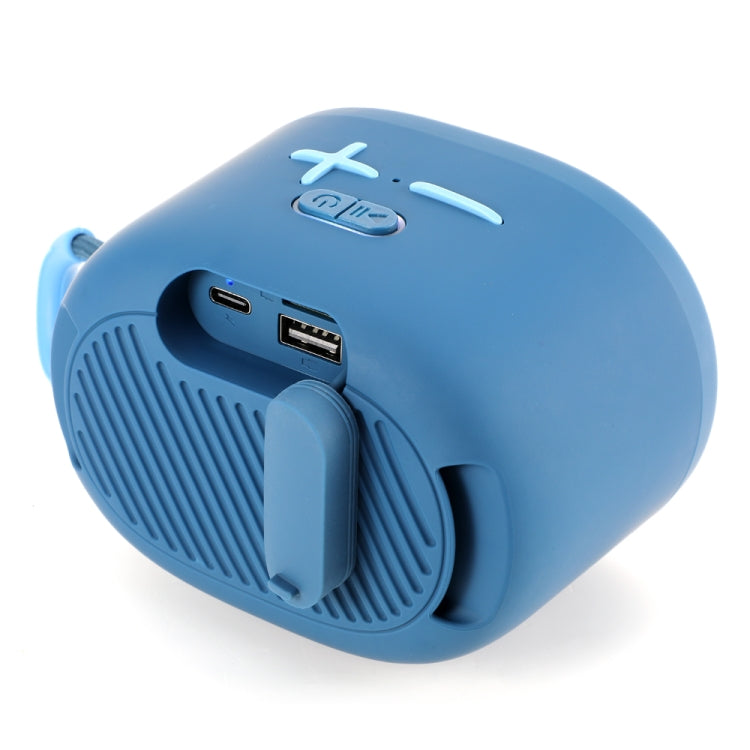 T&G TG662 Portable Subwoofer Wireless Bluetooth Speaker(Grey) - Desktop Speaker by T&G | Online Shopping UK | buy2fix