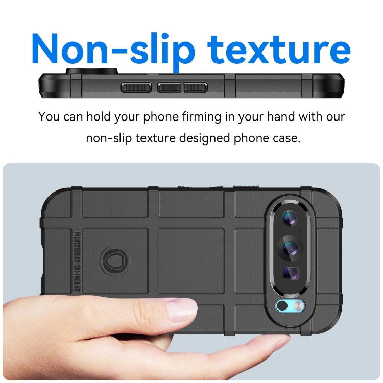 For Google Pixel 9 Full Coverage Shockproof TPU Phone Case(Black) - Google Cases by buy2fix | Online Shopping UK | buy2fix