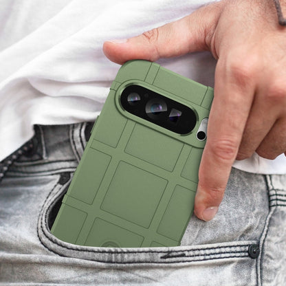 For Google Pixel 9 Pro Full Coverage Shockproof TPU Phone Case(Green) - Google Cases by buy2fix | Online Shopping UK | buy2fix