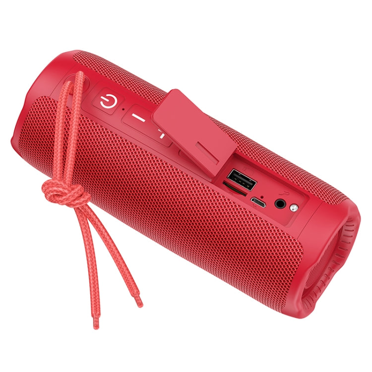 hoco HC16 Vocal Outdoor Bluetooth 5.3 Speaker Support TF Card / AUX / FM(Pink) - Desktop Speaker by hoco | Online Shopping UK | buy2fix