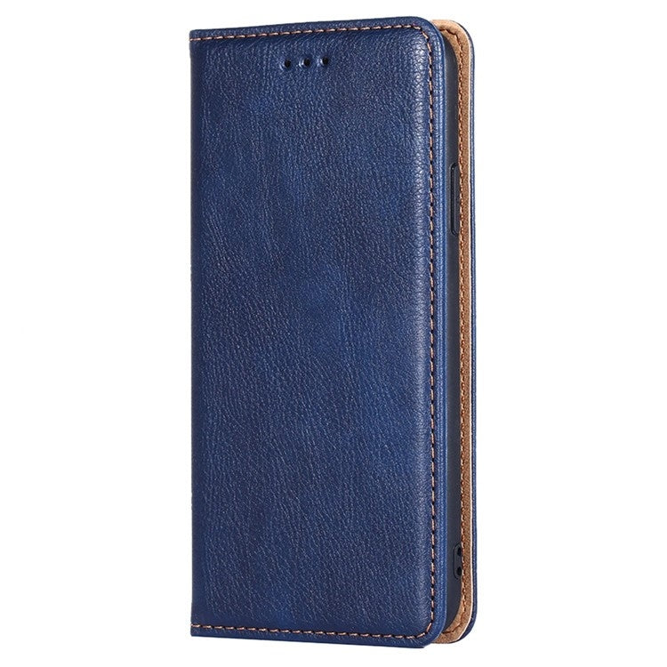 For Xiaomi Redmi K60 Ultra Gloss Oil Solid Color Magnetic Leather Phone Case(Blue) - Redmi K60 Ultra Cases by buy2fix | Online Shopping UK | buy2fix