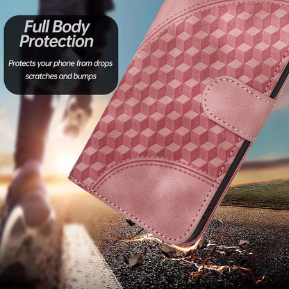 For Xiaomi Redmi Note 13 Pro+ 5G YX0060 Elephant Head Embossed Phone Leather Case with Lanyard(Pink) - Note 13 Pro+ Cases by buy2fix | Online Shopping UK | buy2fix