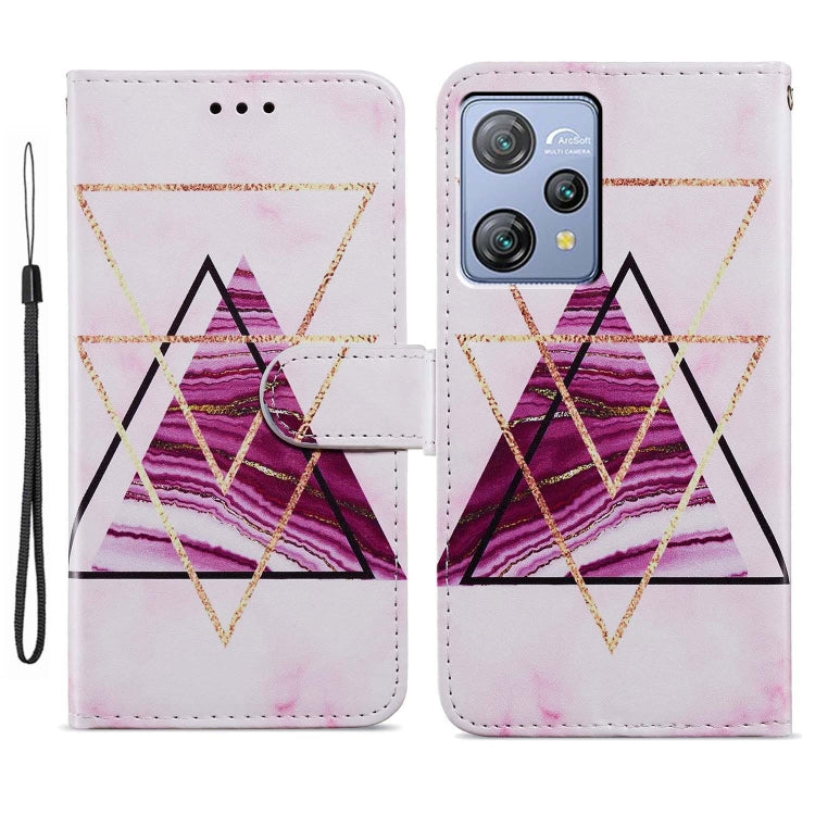 For Blackview A53 Pro Painted Pattern Horizontal Flip Leather Phone Case(Marble) - More Brand by buy2fix | Online Shopping UK | buy2fix