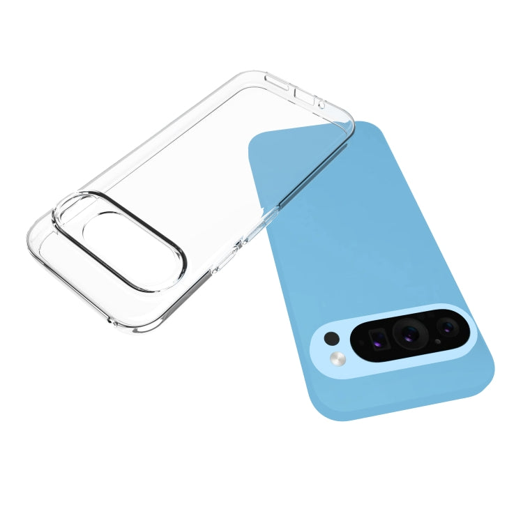 For Google Pixel 9 Waterproof Texture TPU Phone Case(Transparent) - Google Cases by buy2fix | Online Shopping UK | buy2fix