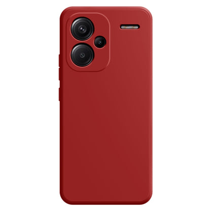 For Xiaomi Redmi Note 13 Pro+ Imitation Liquid Silicone Phone Case(Dark Red) - Note 13 Pro+ Cases by buy2fix | Online Shopping UK | buy2fix