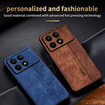 For Xiaomi Redmi K70 AZNS 3D Embossed Skin Feel Phone Case(Dark Green) - K70 Cases by AZNS | Online Shopping UK | buy2fix