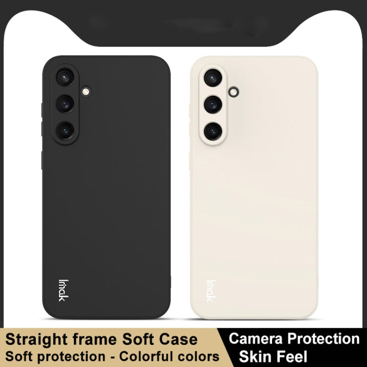 For Samsung Galaxy S23 FE 5G imak UC-4 Series Straight Edge TPU Phone Case(White) - Galaxy S23 FE 5G Cases by imak | Online Shopping UK | buy2fix