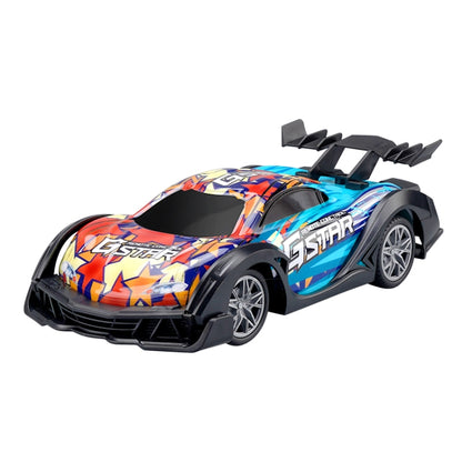 Q170 Colorful Lights Racing Four-wheel Drive Remote Control Car(Orange) - RC Cars by buy2fix | Online Shopping UK | buy2fix