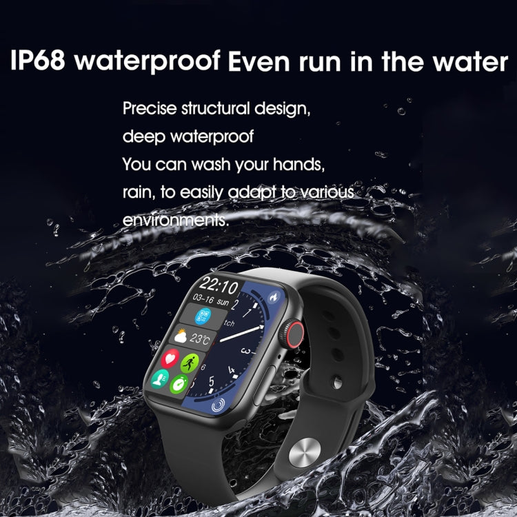 WIWU SW01 S9 2.1 inch IPS Screen IP68 Waterproof Bluetooth Smart Watch(Gold) - Smart Watches by WIWU | Online Shopping UK | buy2fix