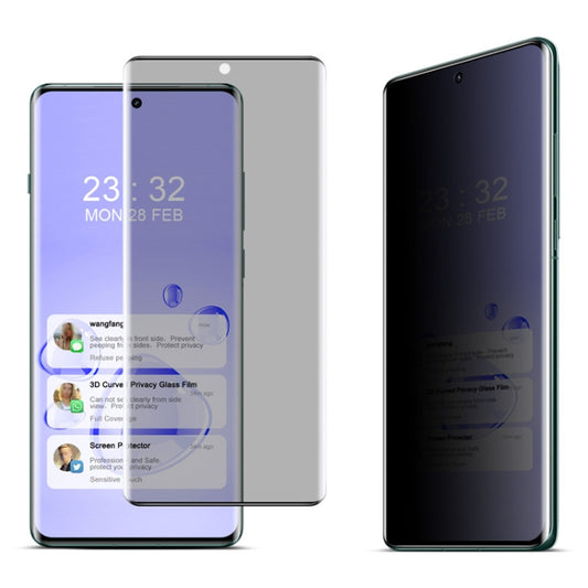 For OPPO Find X6 Pro 5G imak No Edge Version 3D Curved Privacy Full Screen Tempered Glass Film - OPPO Tempered Glass by imak | Online Shopping UK | buy2fix