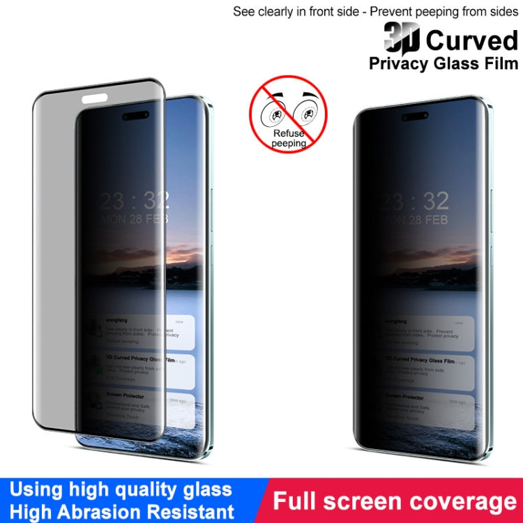 For Honor Magic6 RSR Porsche Design imak 3D Curved HD Full Screen Anti-spy Tempered Glass Protective Film - Honor Tempered Glass by imak | Online Shopping UK | buy2fix