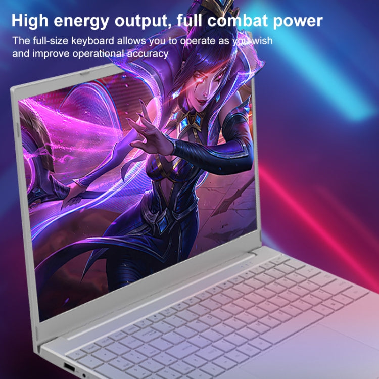 V8 15.6 inch Ultrathin Laptop, 16GB+256GB, Windows 10 Intel Jasper Lake N5095 Quad Core(Metal Gray) - Others by buy2fix | Online Shopping UK | buy2fix