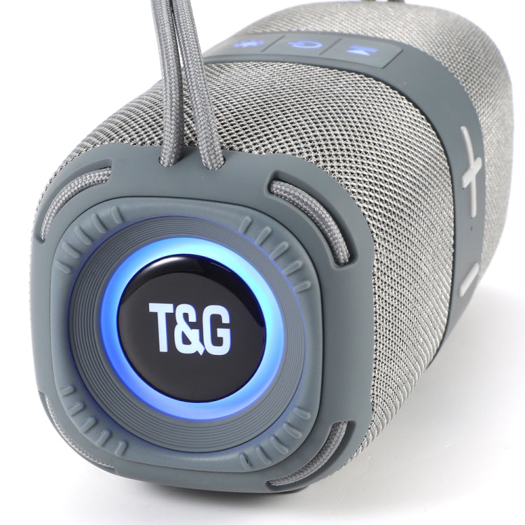 T&G TG-668 Wireless Bluetooth Speaker Portable TWS Subwoofer with Handle(Red) - Desktop Speaker by T&G | Online Shopping UK | buy2fix