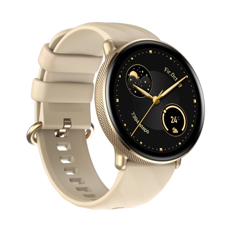 Zeblaze GTR 3 Pro 1.43 inch Screen Voice Calling Smart Watch, Support Heart Rate / Blood Pressure / Blood Oxygen(Gold) - Smart Watches by Zeblaze | Online Shopping UK | buy2fix