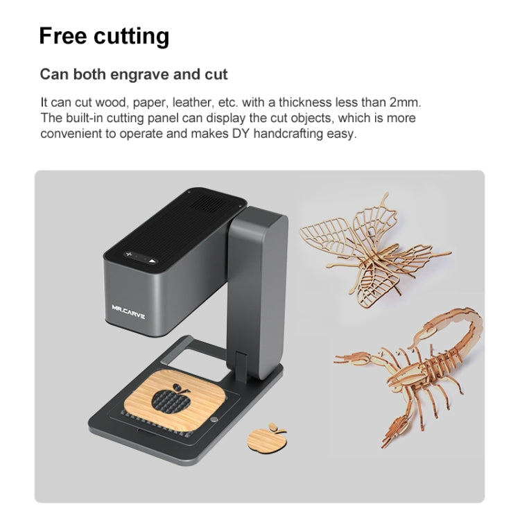Daja C1 Portable 10W 0.05mm Engraving  Laser Machine, US Plug - DIY Engraving Machines by DAJA | Online Shopping UK | buy2fix