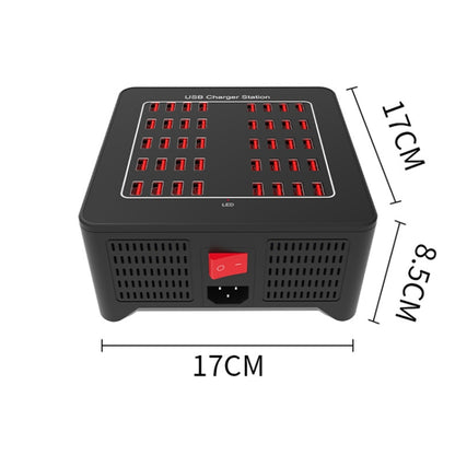 YFY-A76 200W 40 Ports USB Smart Charging Station(US Plug) - Multifunction Charger by buy2fix | Online Shopping UK | buy2fix