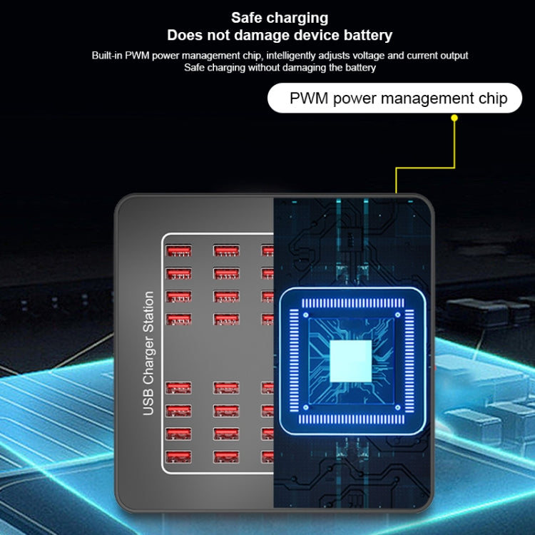 YFY-A76 200W 40 Ports USB Smart Charging Station(US Plug) - Multifunction Charger by buy2fix | Online Shopping UK | buy2fix