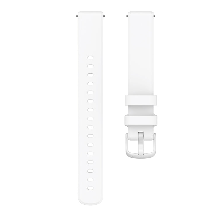 For Garmin Lily 2 Silicone Watch Band Wristband(White) - Watch Bands by buy2fix | Online Shopping UK | buy2fix