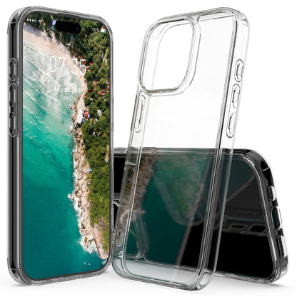 For iPhone 16 Pro Scratchproof Acrylic TPU Phone Case(Transparent) - iPhone 16 Pro Cases by buy2fix | Online Shopping UK | buy2fix