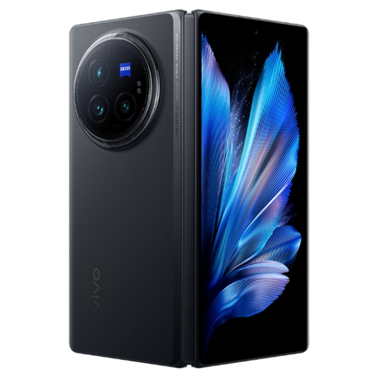 vivo X Fold3 Pro, 16GB+1TB, Face ID / Fingerprint Identification, 8.03 inch + 6.53 inch Android 14 OriginOS 4 Snapdragon 8 Gen 3 Octa Core 3.3GHz, OTG, NFC, Network: 5G(Black) - vivo by vivo | Online Shopping UK | buy2fix