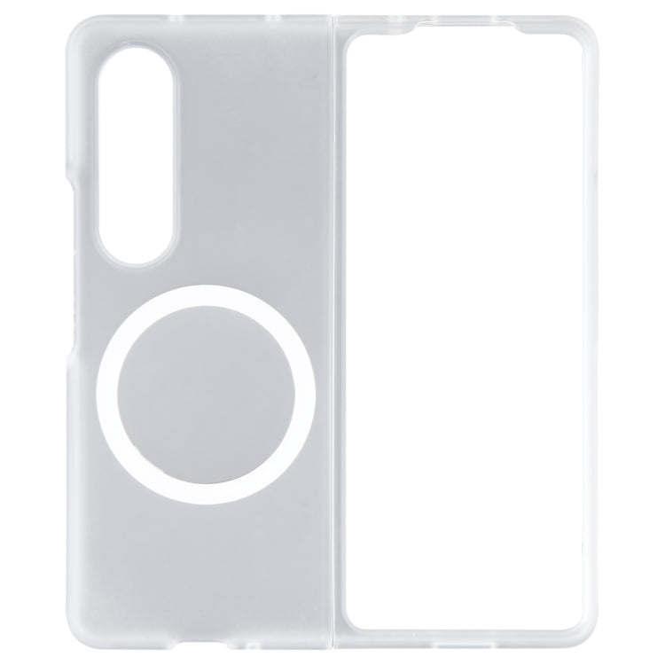 For Samsung Galaxy Z Fold4 MagSafe All-Inclusive Shockproof PC Phone Case(Transparent) - Galaxy Z Fold4 5G Cases by buy2fix | Online Shopping UK | buy2fix